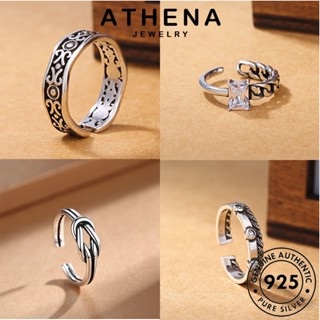 ATHENA JEWELRY casamento pratas solitário 925 aliança berloque feminino original legítima anel anéis de prata compromisso vintage feminina pura em joias M044