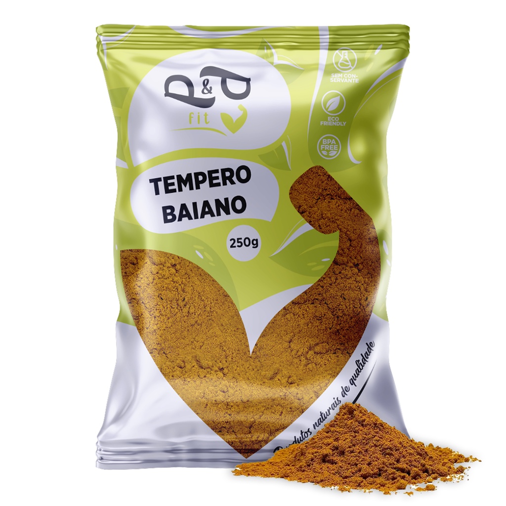 Tempero Baiano 250g - P&P