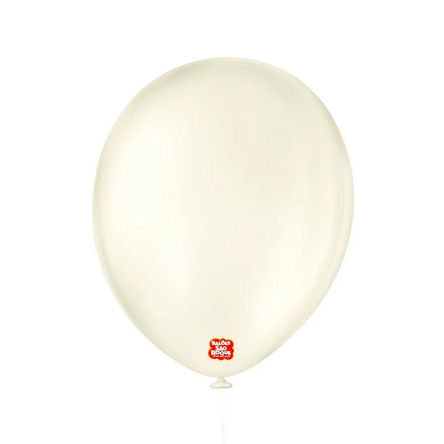 Balão de Festa Látex Candy Colors - Amarelo  - São Roque - Rizzo Balões em Oferta na Shopee