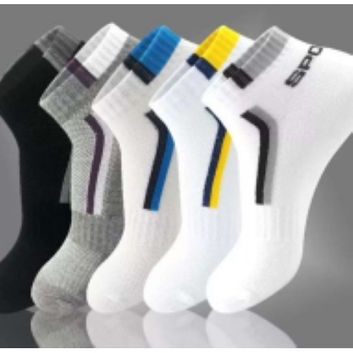 Kit 12 PAR de Meias cano medio soquetes Masculino Cores Variadas Atacado do Brasil  Revend...