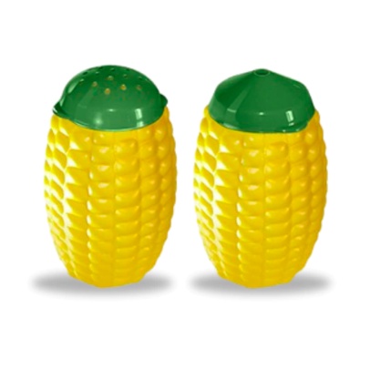 Kit Saleiro e Paliteiro Espiga de Milho para Decoração de Mesa Festa Junina Lanche e Piquenique