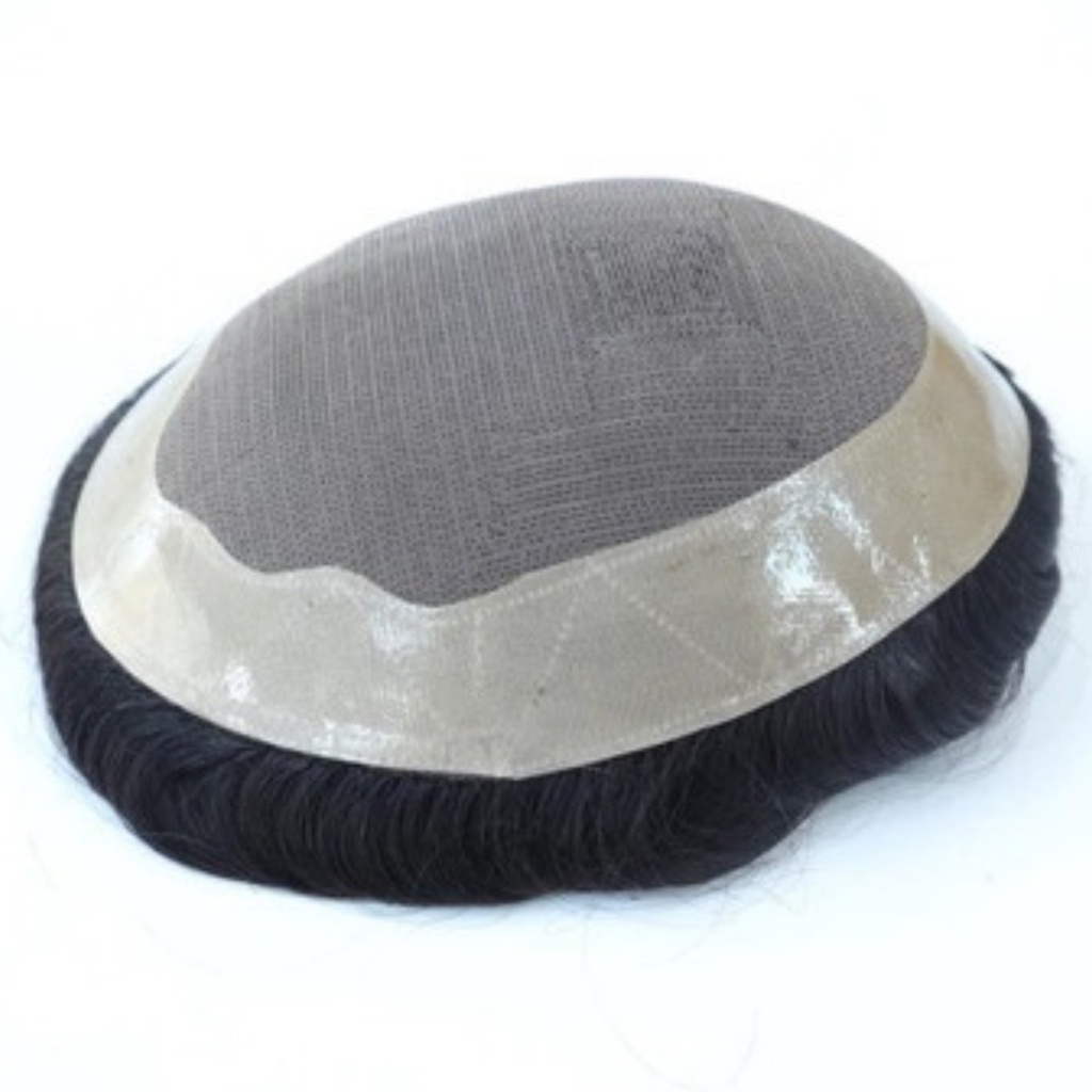 Prótese Capilar Masculina Castanho Escuro Cor 1b 20x25 em Oferta na Shopee