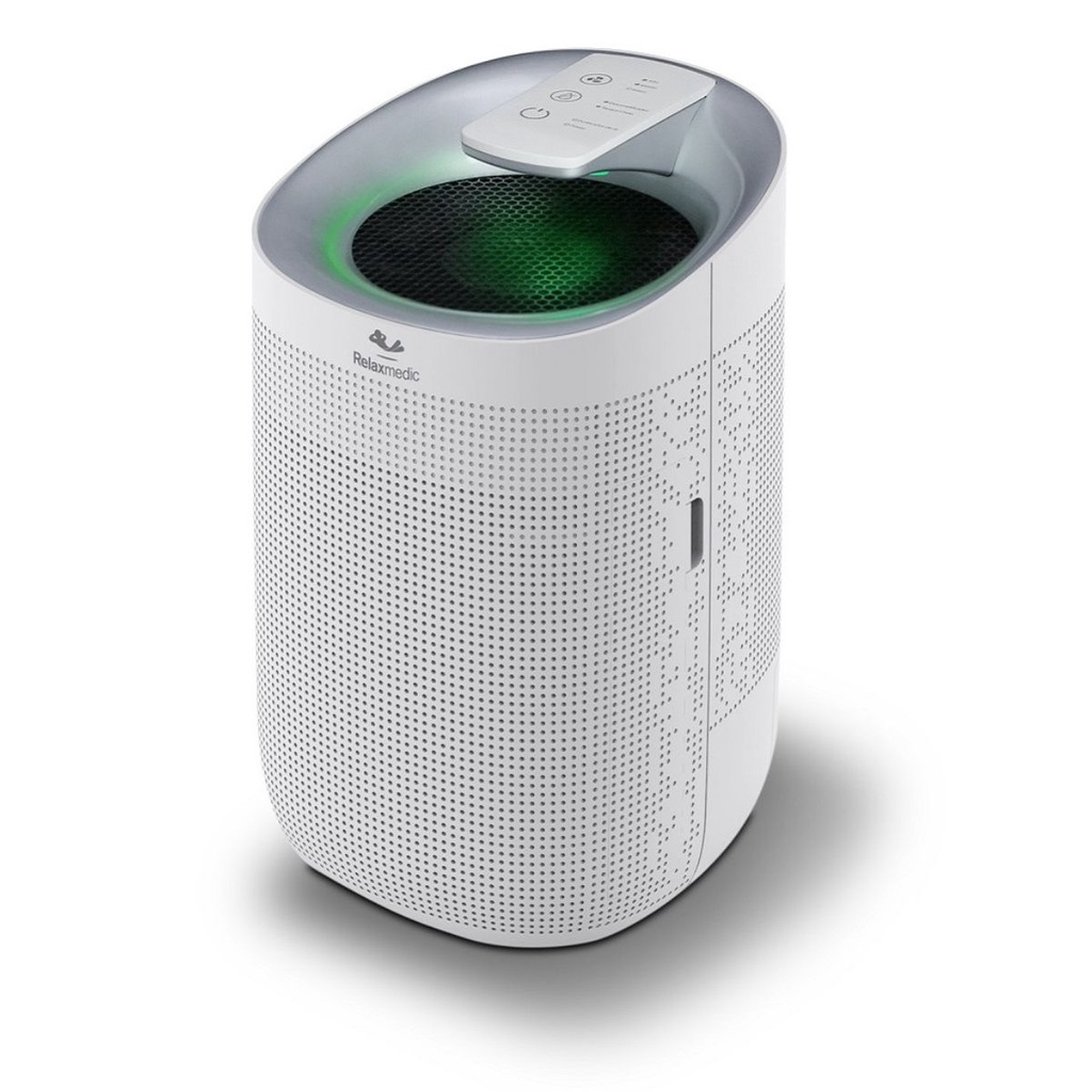 Desumidificador e Purificador Q9 Ar Filtro Hepa Bivolt Relaxmedic em Oferta na Shopee