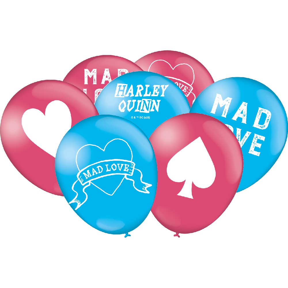 Balão Arlequina New / Kids - 9" (25 unidades) - Festcolor