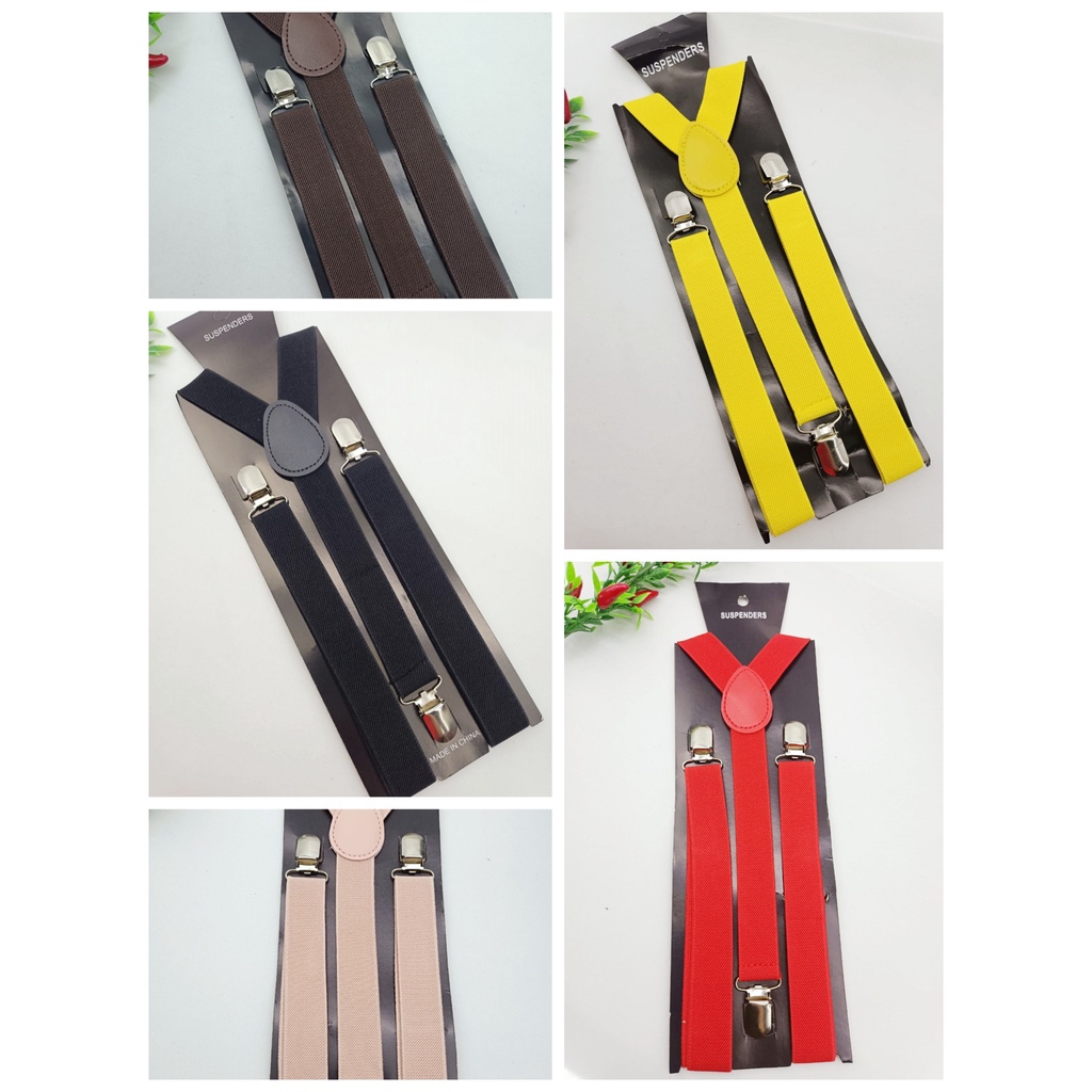 Suspensório Adulto Masculino E Feminino Largo 2,5cm