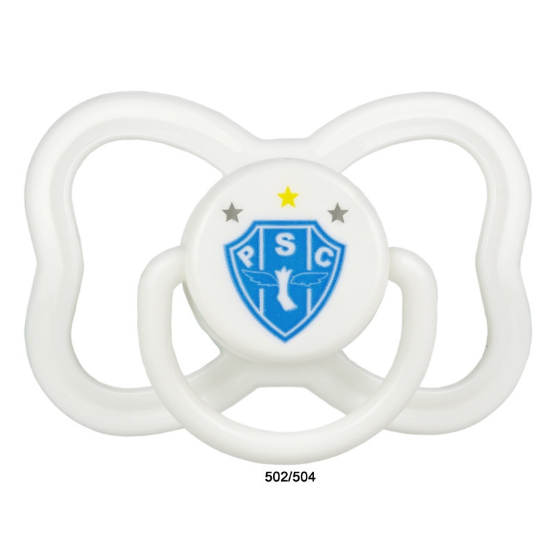 Chupeta Paysandu Orto Assimétrico Tam 2 Kids Gol Produto Oficial