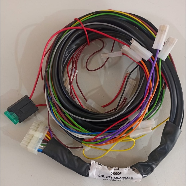 Chicote Vidro Eletrico Gol Quadrado Modelo Gts Botoes Porta