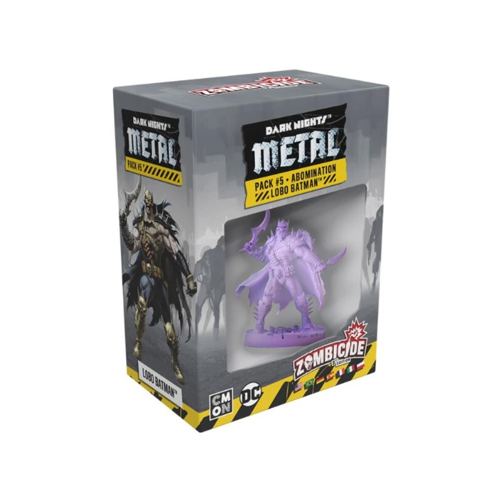 Zombicide 2a Edicao Dark Nights: Metal Character Pack 5 - Lacrado