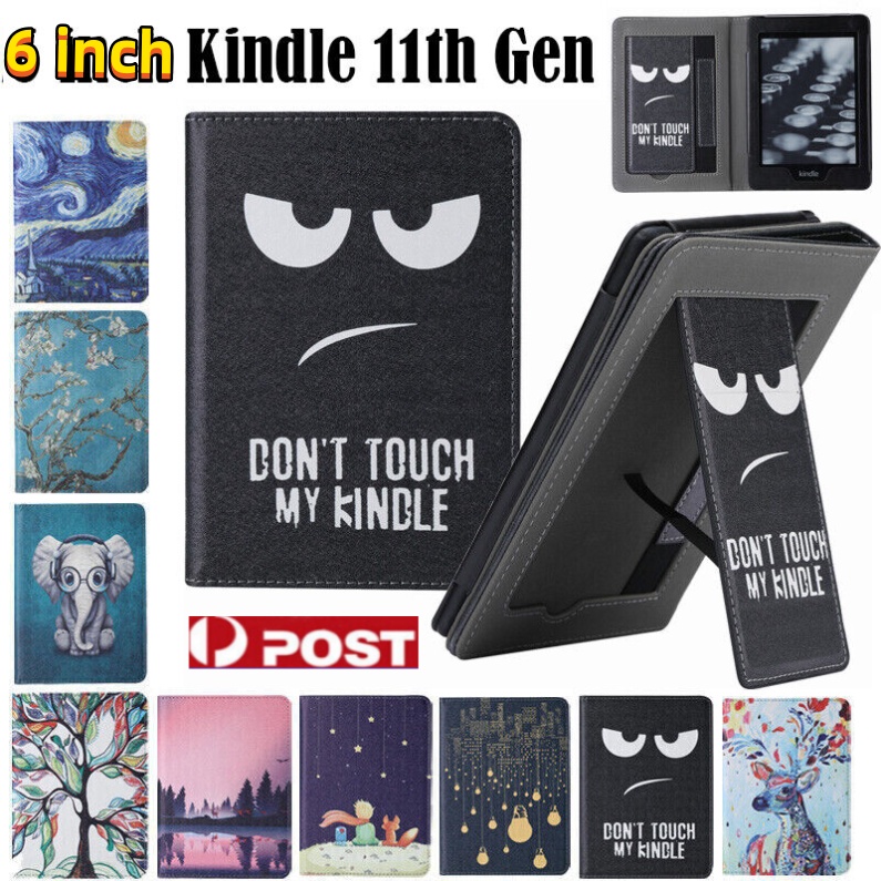 Para Amazon All-New Kindle Básico 11th Geração 6 " 2022/2024 Caso Inteligente Couro À Prova De Choque Suporte Capa