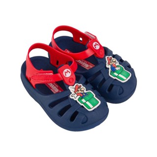 Sandália Super Mario Bros Brothers -  Babuche Grendene Kids Aranha Baby Infantil Menino