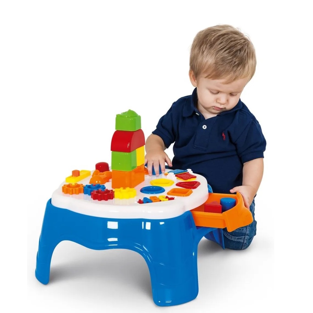 Mesa Atividades Criança Play Time Didáticas Pedagógica Nova em Oferta na Shopee