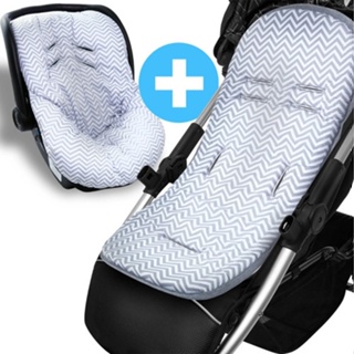 Kit Capa Bebê Conforto + Capa De Carrinho Universal Enxoval em Oferta na Shopee