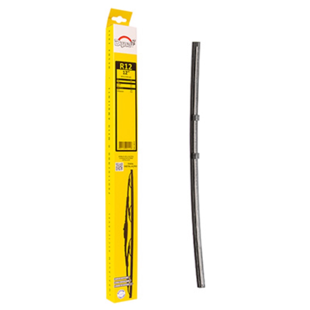 Refil Palheta Limpador Parabrisa Traseira Ford Fiesta Hatch 02/ GM Celta Dyna R12 em Oferta na Shopee