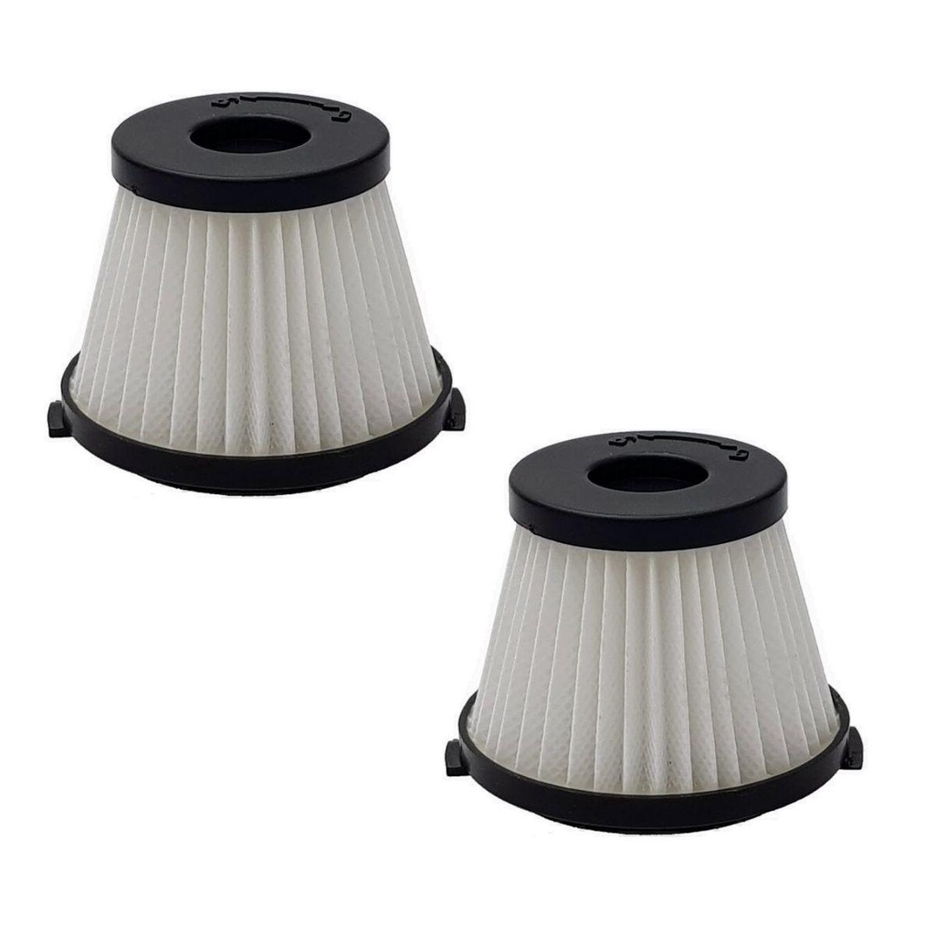 2 Filtros Hepa P/Aspirador de Pó AV12  Black+Decker