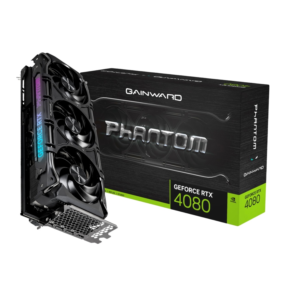 Placa De Video Gainward RTX 4080 16GB Phantom Gddr6x 256bits NED4080019T2-1030P