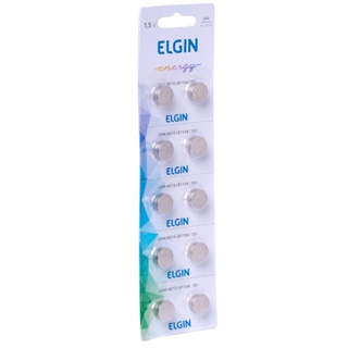 Bateria Elgin Lr44 1.5v C/10 Unidades Ag13 em Oferta na Shopee