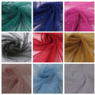 3M Tecido Tule Cristal com Brilho 100% Poliéster ( 3 M x 1,45M ) em Oferta na Shopee