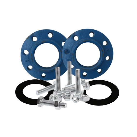 Kit de Conexões Flange para Hidrômetro de 4 polegada 100mm