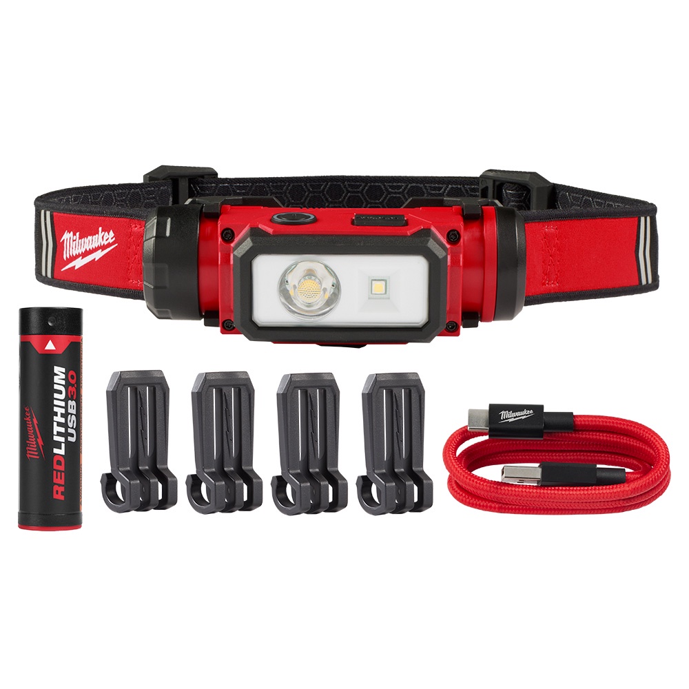 Lanterna De Cabeça Led - Usb 2163-21 Milwaukee