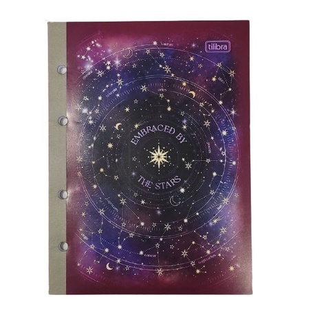 Bloco Para Fichário Caderno Argolado Colegial MÉDIO Magic 80 Folhas Tilibra em Oferta na Shopee