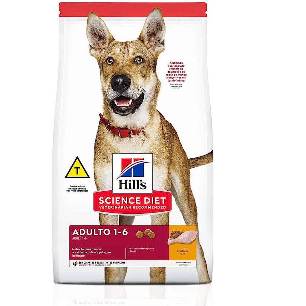 Ração Hills Science Diet Cães Adultos 12Kg