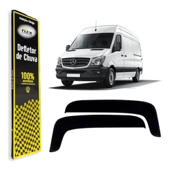 Calha de Chuva Defletor Mercedes Sprinter 2018 a 2020 2 Portas Ecoflex