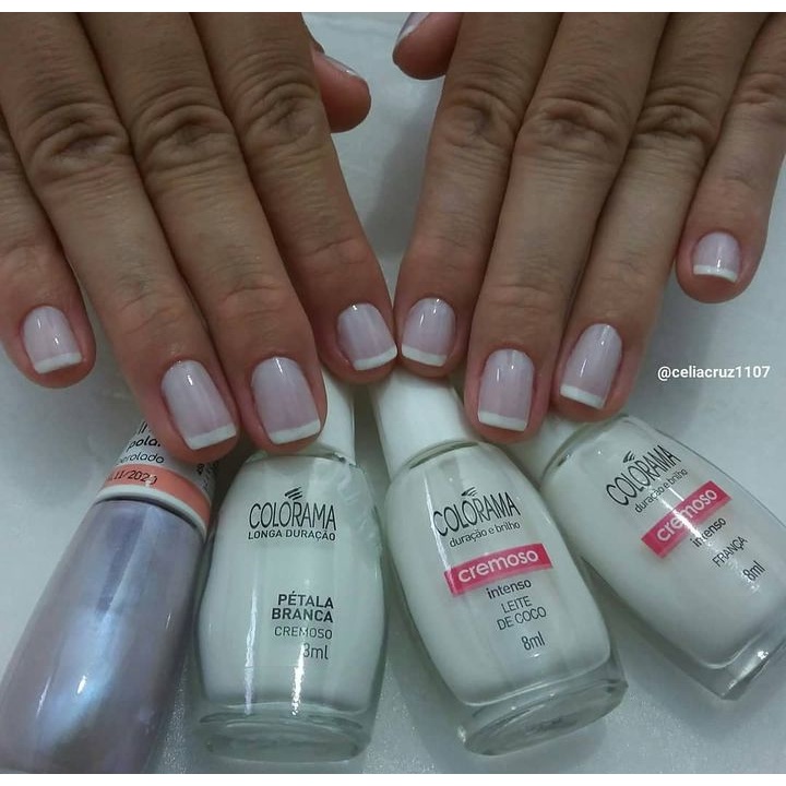 kit esmalte francesinha 3 colorama 1 impala polar