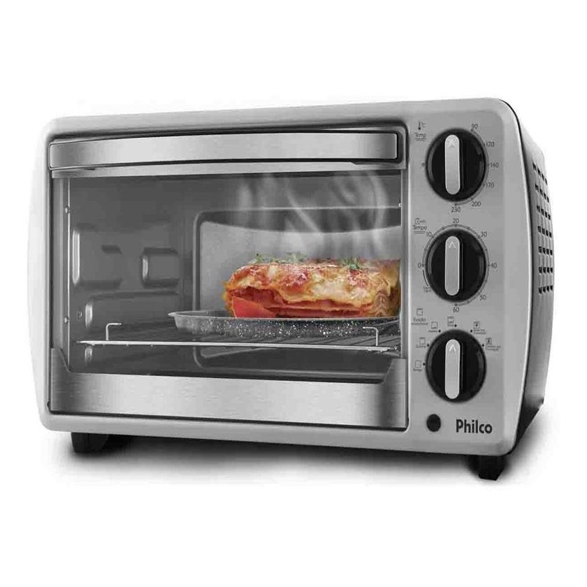 Forno De Bancada Eletrico Philco Pfe25s Aco Inox 127v