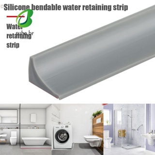 Suhe Barreira de Chuveiro Barreira de Água Dobrada Auto-Adesiva de Retenção de Água Barreira de Inundação de Silicone Antideslizante Acessórios de Banheiro Separação a Seco e Molhado Fita de Vedação de Fundo/Multicolor em Oferta na Shopee