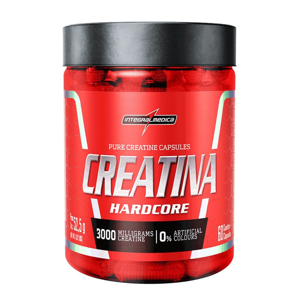 Creatina 60 Caps Integralmedica em Oferta na Shopee