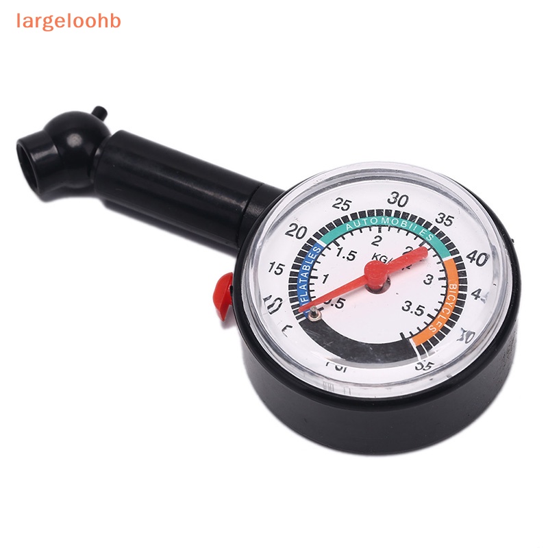 [largeloohb] Medidor De Pressão De Pneus De Motocicleta 0-50 psi Roda De Discagem