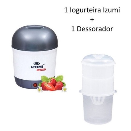 Dessorador Para Preparo De Iogurte Grego + Iogurteira Izumi