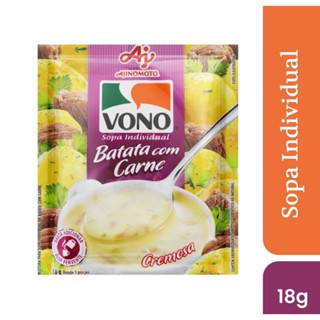Sopa cremosa vono sabor batata com carne 18g