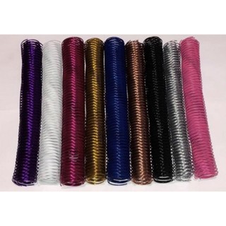 Espiral de aço Passo 6mm - diâmetro 1.1/4 - cada embalagem vai com 4 unidades do mesmo diâmetro e cor