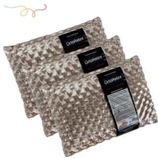 3 Travesseiros Terapeutico Ortopedico Magnetico Infraver D28 em Oferta na Shopee