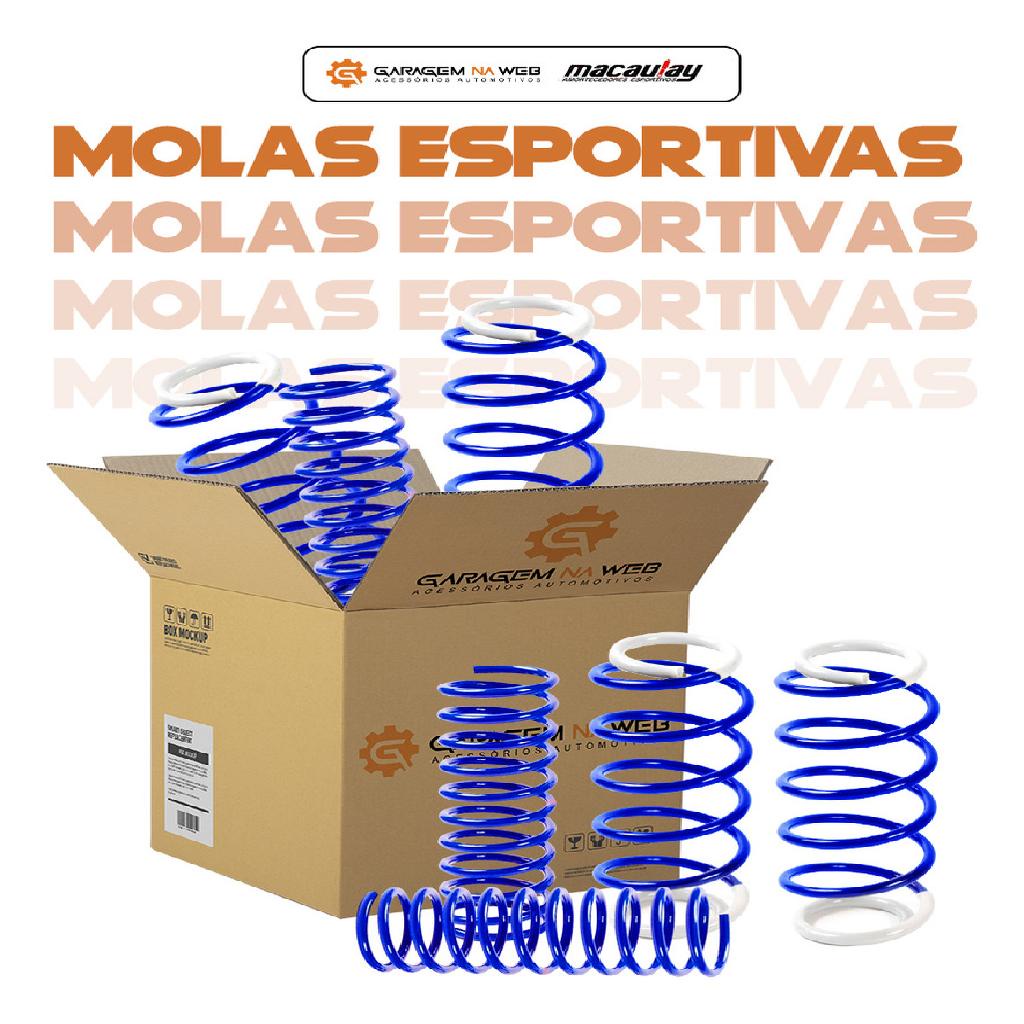 Jogo De Molas Esportiva Rebaixada Macaulay Opala 4cc 6cc