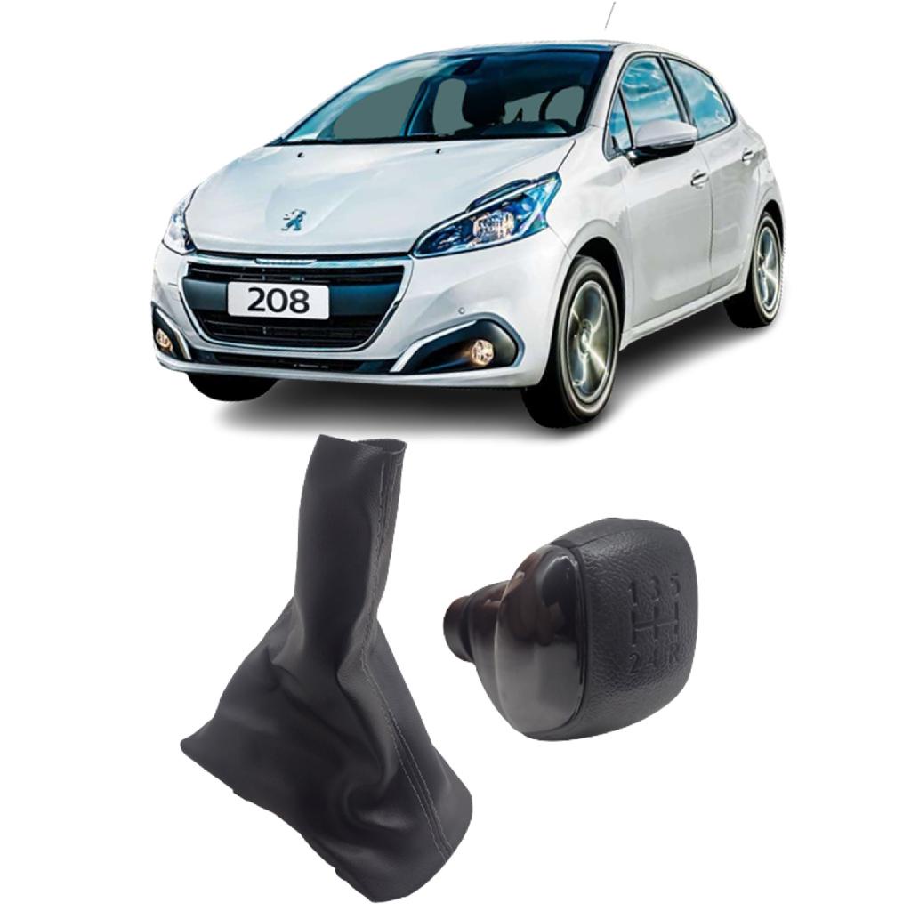 Bola Manopla Coifa Cambio Peugeot 208 Preto 14 16 18 19 20