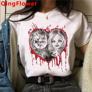 Camiseta Chucky Tiffany Love Cute Terror Classico