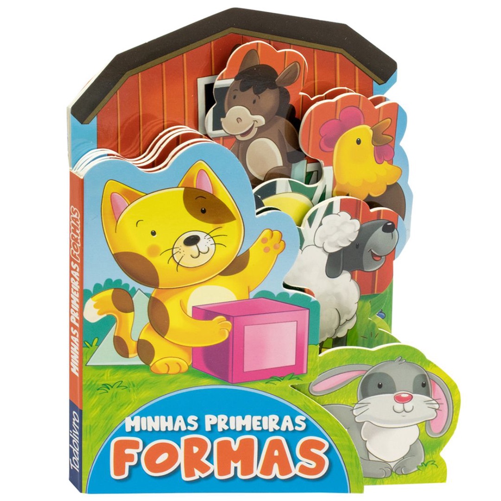 LIVRO DIVERTIDO LIVRINHO PARA EXPLORAR: MINHAS PRIMEIRAS FORMAS