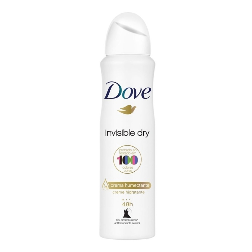 Desodorante Antitranspirante Feminino Dove Invisible Dry Aerossol 150ml