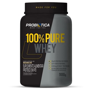 Whey Protein 100% Pure Pote 900g - Probiótica