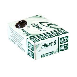 Clips galvanizado NR 5 com 100 unidades ACC