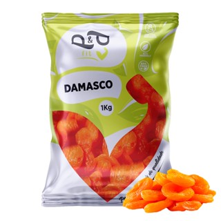 Damasco Turco Inteiro 1Kg - P&P