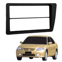 Moldura De Painel 2 Din Civic 2004 2005 2006