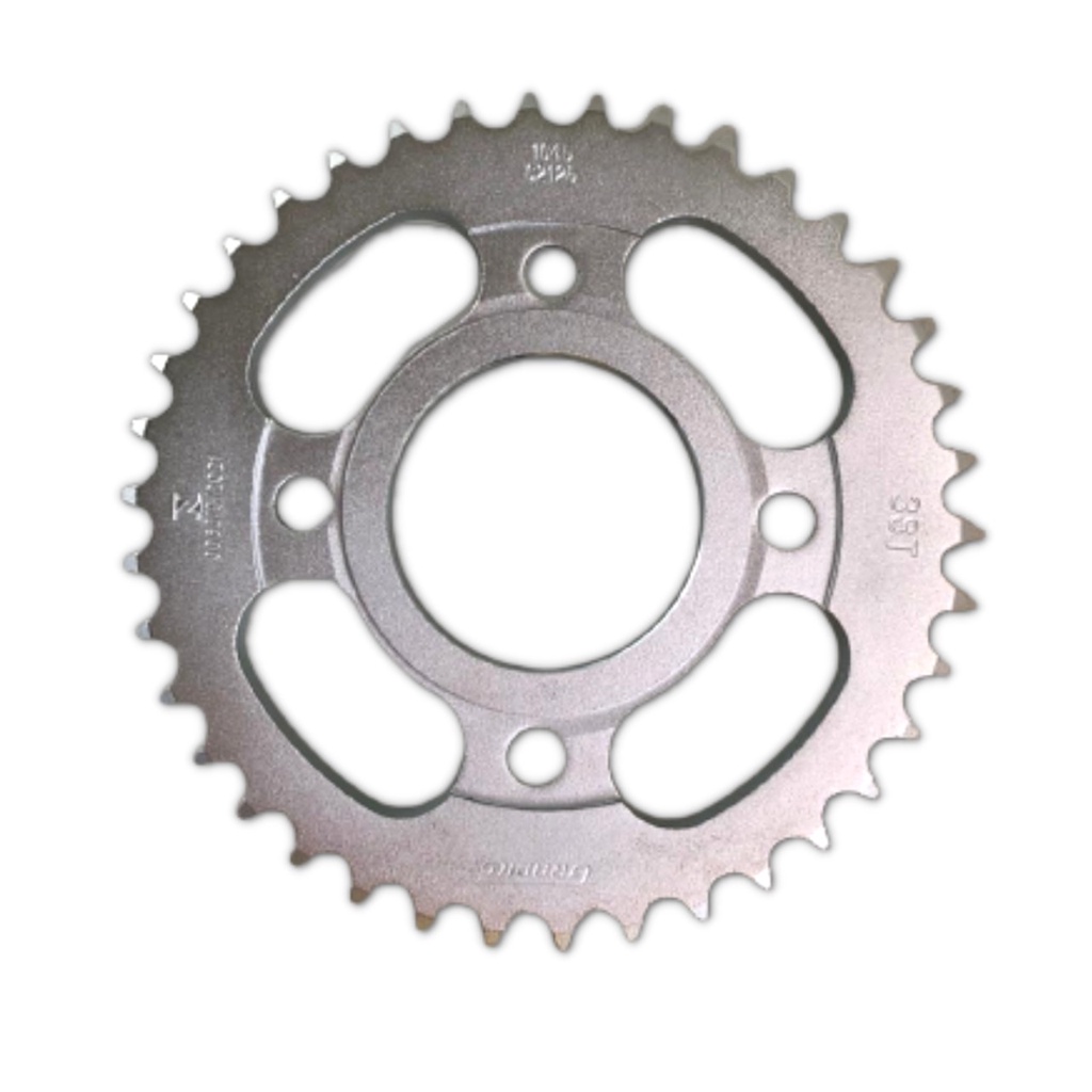 Coroa 38 Dentes Cg Titan 150 Cg 125 Até 99 Aço 1045 em Oferta na Shopee