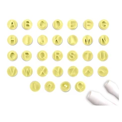 Kit Carimbos Letras - BlueStar - Rizzo Confeitaria