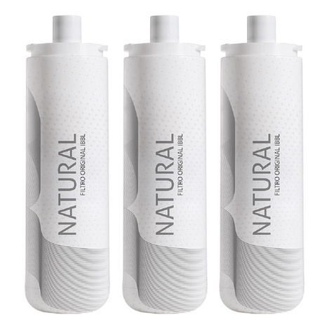 Kit Com 3 Refil C+3 Filtro Purificador De Água Ibbl Fr600