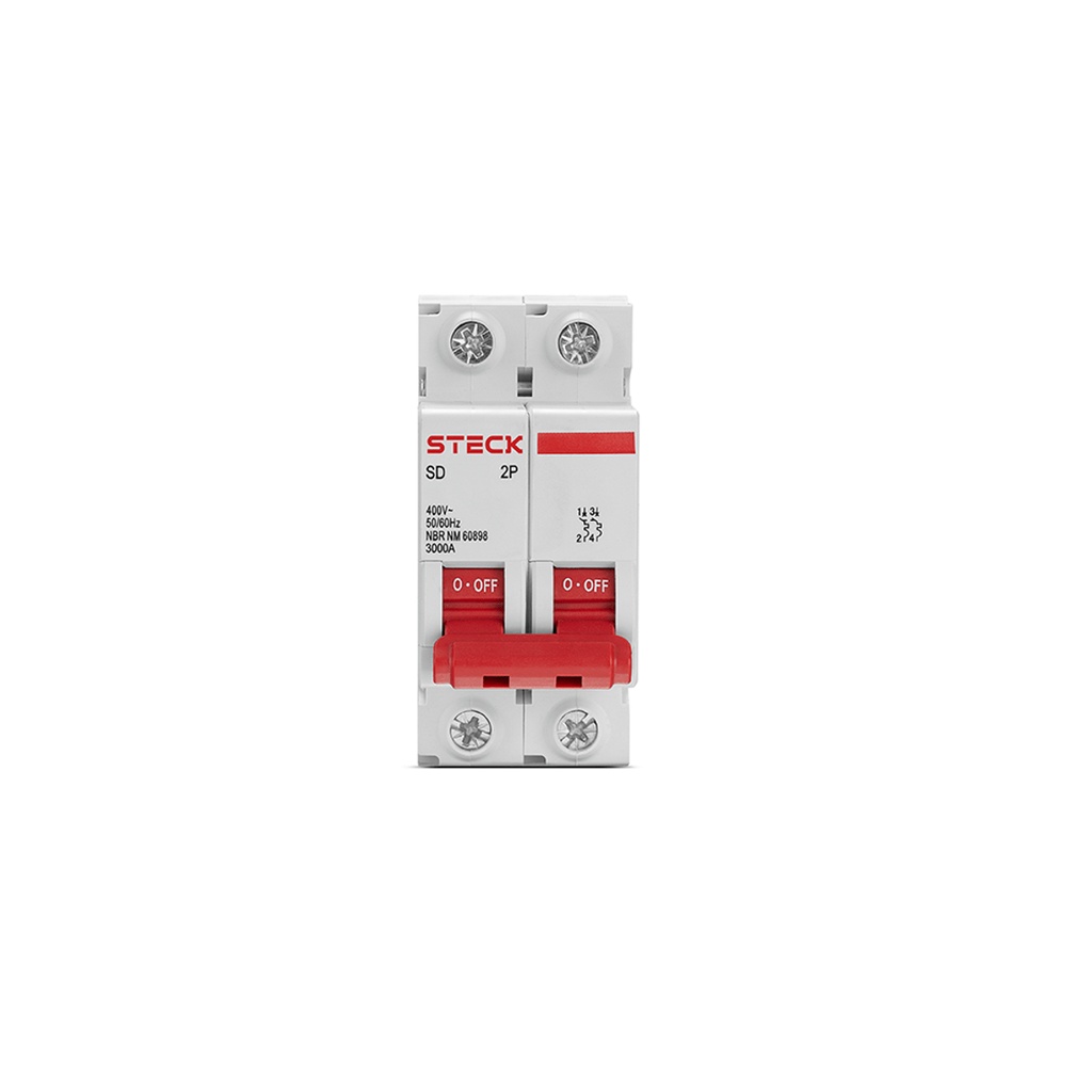 Disjuntor Steck Bipolar 2p Completo 63 Amperes Curva C