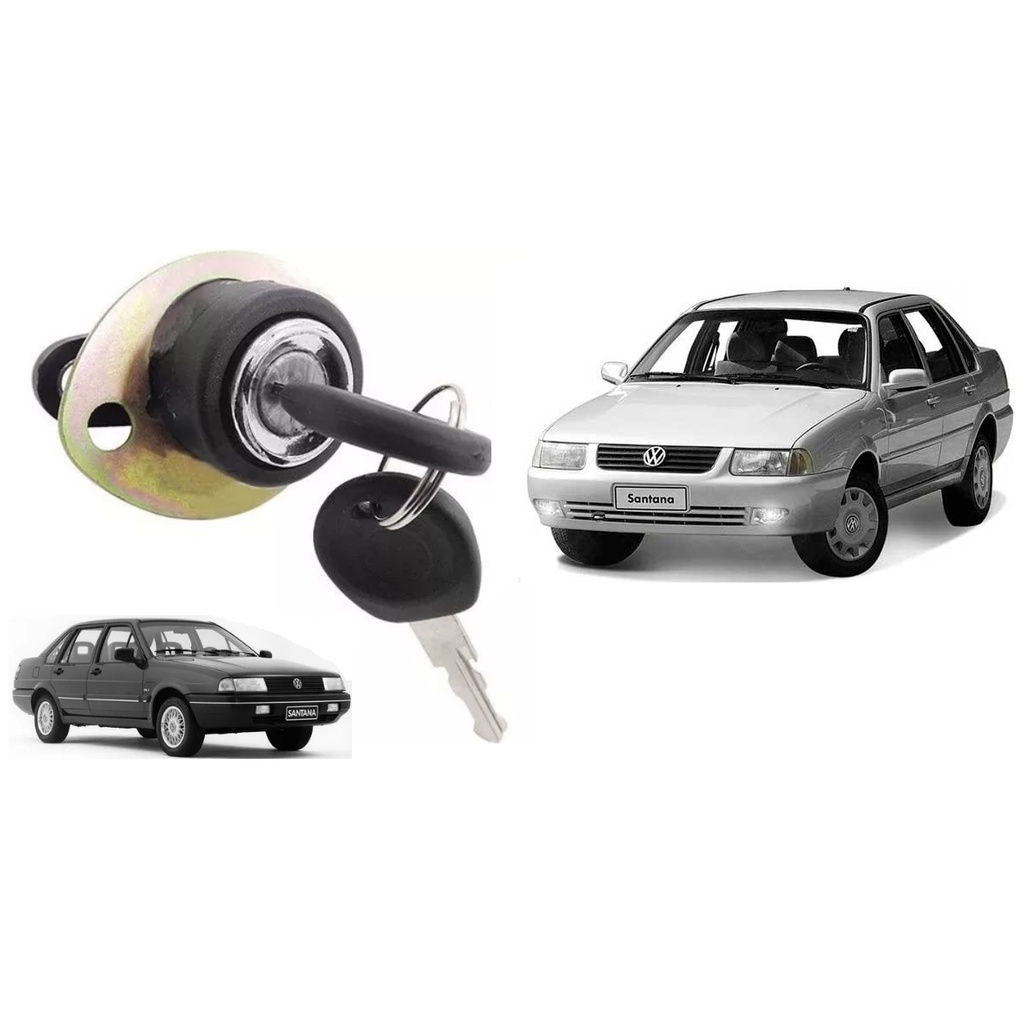 Botão Cilindro Porta Malas Santana 1991 1992 1993 1994 Á 2006 Eletrico