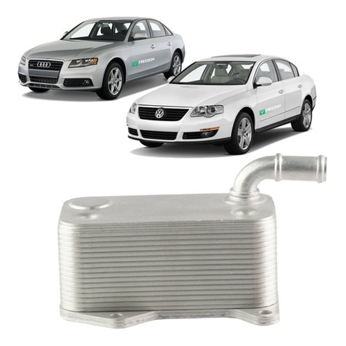 RADIADOR DE OLEO MOTOR AUDI A3 4A S3 TT 2.0 VW PASSAT 2.0 2004 Á 2014